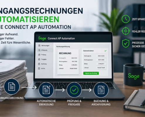 Sage Connect AP Automation im Zusammenspiel mit Sage 100