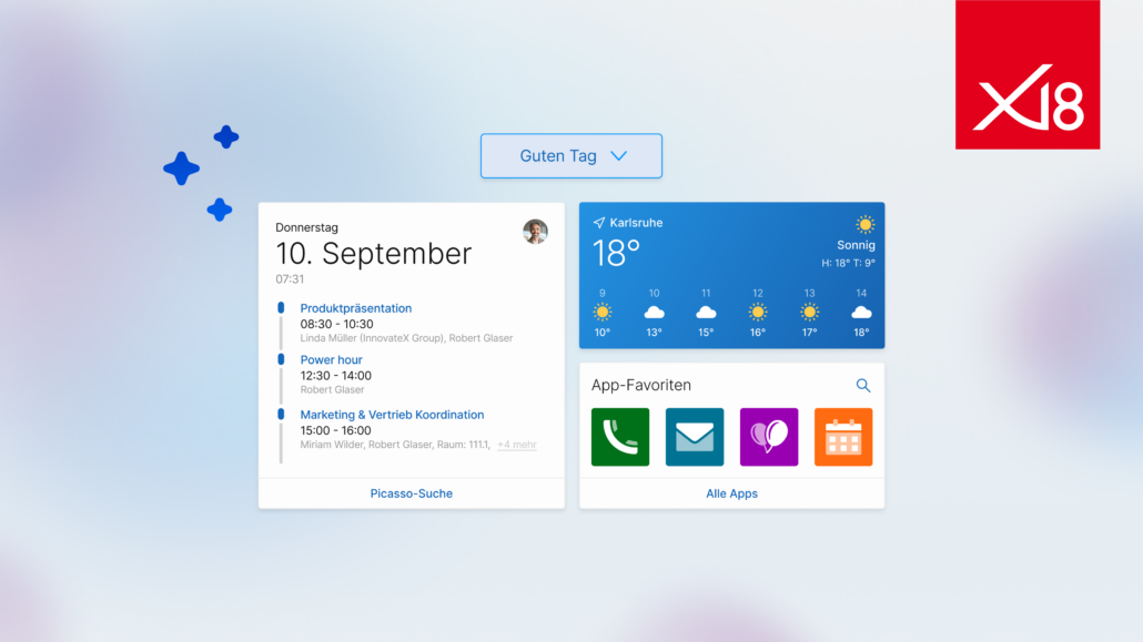 CAS genesisWorld x18 Dashboard